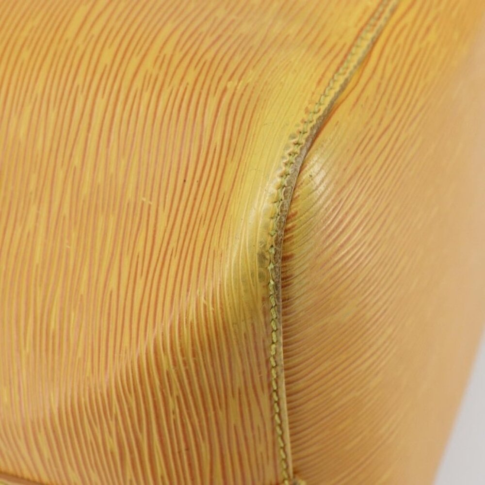 Authentic LOUIS VUITTON Epi Petit Noe Shoulder Bag Yellow M44109 LV - Picture 8 of 16